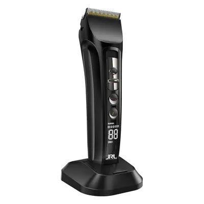 JRL Fresh Fade Clipper, black 1040 - profesionální akumulátorový strojek + minerální olej M22, 1