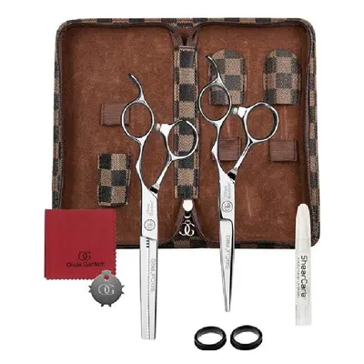 Olivia Garden SilkCut PRO Shear Kit - set profesionálních nůžek na klouzavý střih 5.75", efilačn