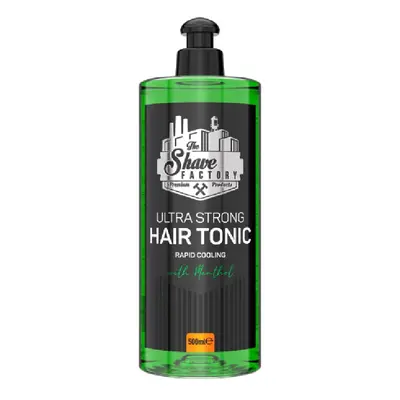 The Shave Factory Ultra Strong Hair Tonic Cooling w./ Mentol - chladivé vlasové tonikum s mentol