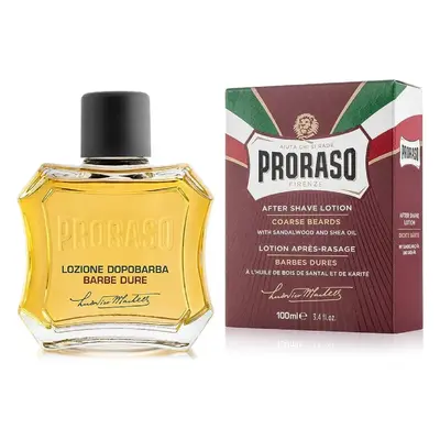 Proraso ﻿AfterShave Lotion ﻿﻿Nourishing SandalWood a Shea Oil - výživná voda po holení pro hrubo