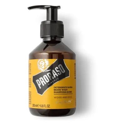 Proraso Beard Wash Wood and Spice - šampon na bradu s vůní cedru a koření 200 ml