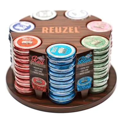 Reuzel Piglet Poker Chip Display - otočný stojan na 35g pomády zn. Reuzel