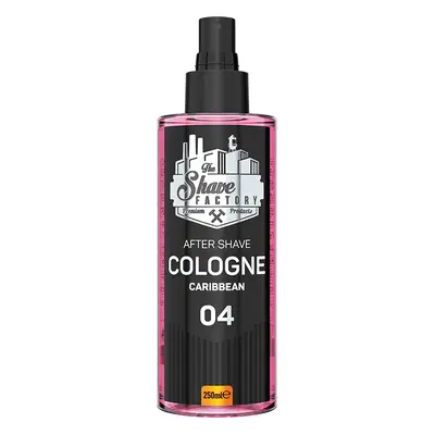 The Shave Factory After Shave Cologne - kolínská voda - po holení, 250 ml 04 - Caribbean