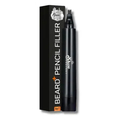 The Shave Factory Beard Pencil Filler Black - černá fixa pro doplňování chlupů na bradě, 5 ml