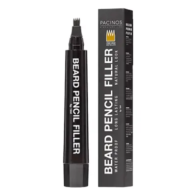 Pacinos Beard Pencil Filler - voděodolná tužka na bradu LIGHT BROWN - světle hnědá