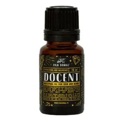 Pan Drwal Docent Mattifying Beard Oil - matujíci olej na bradu, 10 ml