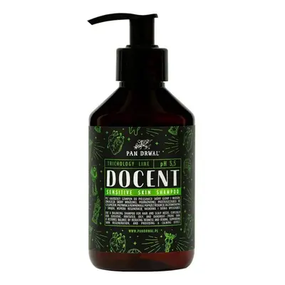 Pan Drwal Docent Sensitive Skin Shampoo - šampon pro citlivou pokožku, 250 ml