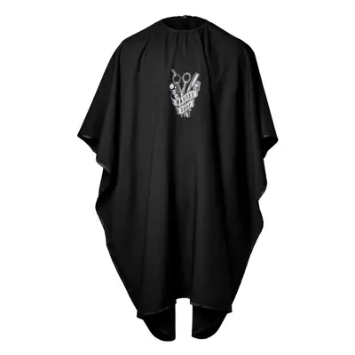 BraveHead Soft Cutting Cape - pláštěnka na stříhání z jemného příjemného materiálu 5423 - Black