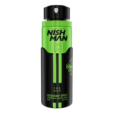 Nishman Deodorant Spray For Men - pánsky deodorant, 200 ml 03