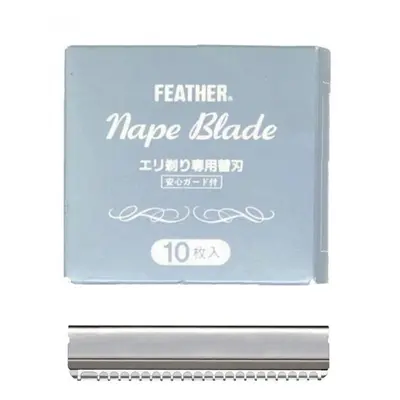 Feather Nape Blades - balení 10ks žiletek pro Feather Naper Razor (133003)