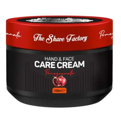 The Shave Factory Hand & Face Care Cream Pomgranate - krém na obličej a ruce s vůní granátového 