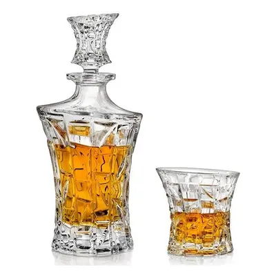 Crystal Bohemia PATRIOT Whisky Set (1+6)