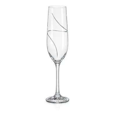 Crystalex Sklenice na sekt VIOLA UP 190 ml, 2 ks