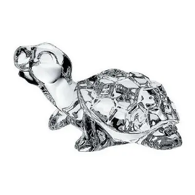 Crystal Bohemia ŽELVA skleněná figurka