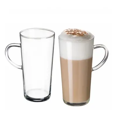 Simax Skleněné hrnky na latté Karina 350 ml, 4ks