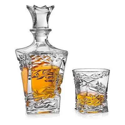 Crystal Bohemia SAMURAI whisky set (1+6)