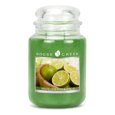 Goose Creek - Bílá limonáda s bambusem Svíčka ve skle 680 g