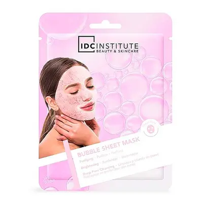 IDC Institute - Pink Sheet Bubble Mask Pleťová maska