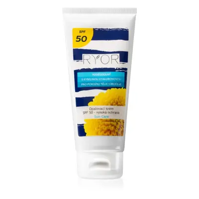 RYOR - Opalovací krém SPF 50 - vysová ochrana Tělový krém 100 ml