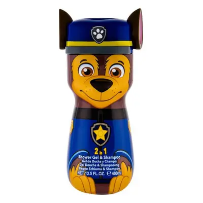 PAW PATROL CHASE 2D - sprchový gel a šampón 2v1 Sprchový gel a šampón - 400 ml