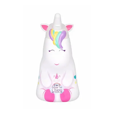 UNICORN 2D - sprchový gel a šampón 2v1 Sprchový gel a šampón - 400 ml