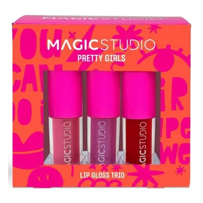 Magic Studio - PRETTY GIRLS LIP GLOSS TRIO Dárková sada