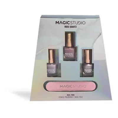 Magic Studio - ROSE QUARTZ NAIL TRIO SET Dárková sada