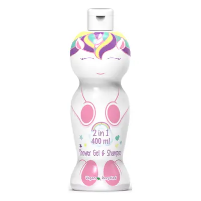 EAU MY UNICORN - sprchový gel a šampón 2v1 Sprchový gel a šampón - 400 ml