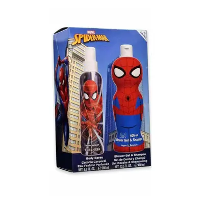 SPIDERMAN - dárková sada Tělový sprej 200 ml + sprchový gel a šampón 2v1 400ml