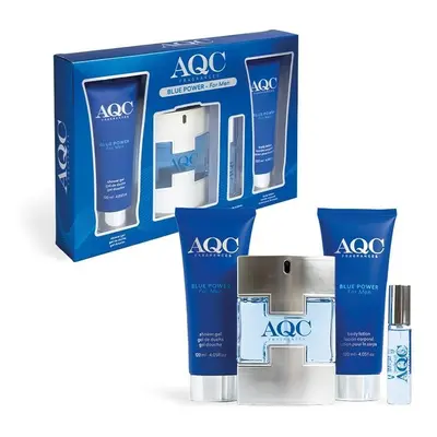 AQC Fragrances - BLUE POWER MEN SET Dárková sada