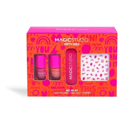 Magic Studio - PRETTY GIRLS NAILS ART SET Dárková sada