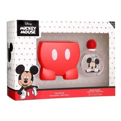 MICKEY - dárková sada Toaletní voda 50 ml + držák na doplňky