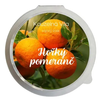 Kouzelná Víla - HOŘKÝ POMERANČ Sójový vonný vosk do aromalampy 20g