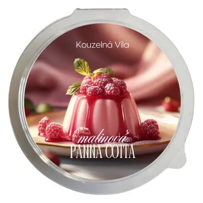 Kouzelná Víla - MALINOVÁ PANNA COTTA Sójový vonný vosk do aromalampy 20g