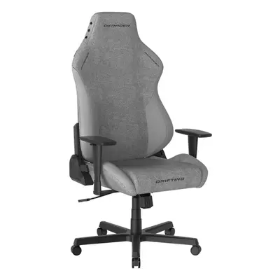 Herní židle DXRacer DRIFTING šedá, koženka-látka