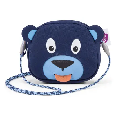 Dětská kabelka Affenzahn Purse Bobo Bear - petrol wallet