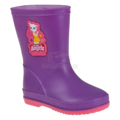 Dětské gumáky Coqui 8505 purple/Lt.fuchsia