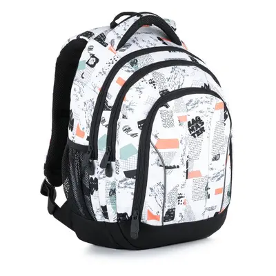 Bagmaster SUPERNOVA 21 A studentský batoh - světlý