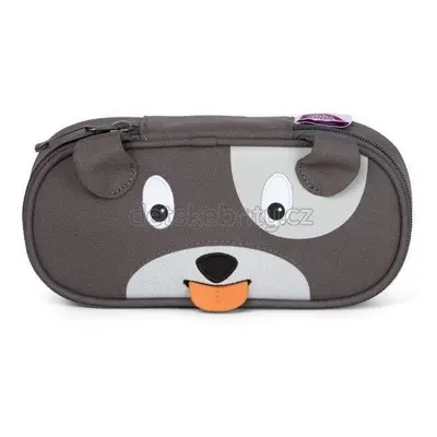 Dětský penál Affenzahn Pencil Case Dog David-grey