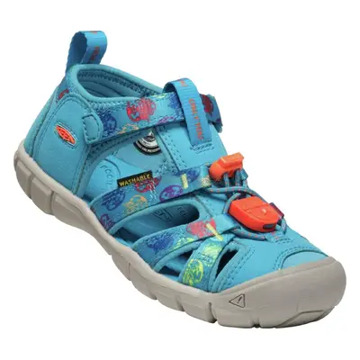 Dětské sandály Keen Seacamp II CNX CHILDREN smokey bear/fjord blue