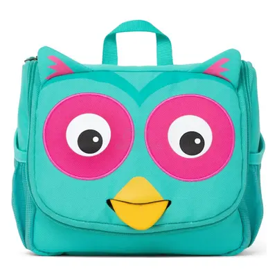 Dětská kosmetická taštička Affenzahn Washbag - Olivia Owl - turquoise