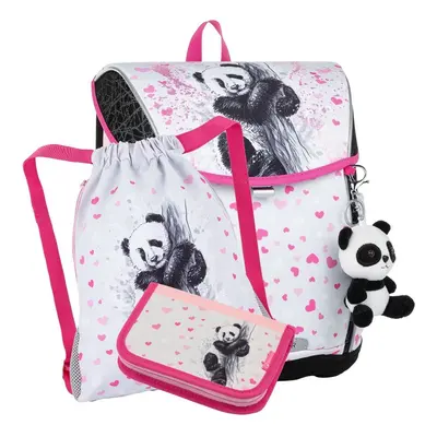 Bagmaster PRIM 23 B malý školní set pro prvňáčky - panda