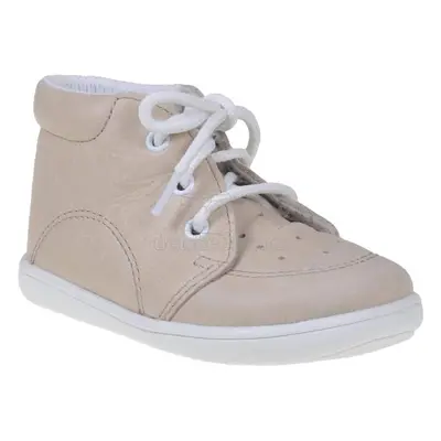 Dětské celoroční boty Boots4U T014 Nappa taupe