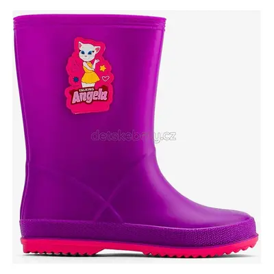 Dětské holinky Coqui 8505 Purple/Fuchsia