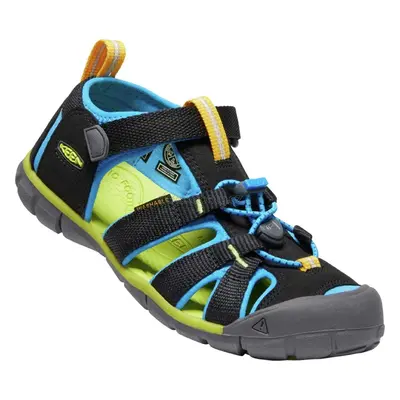 Dětské sandály Keen Seacamp II CNX YOUTH black/brilliant blue