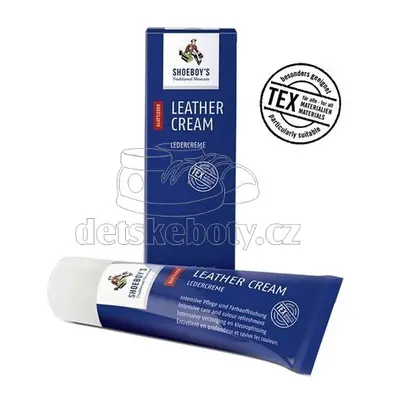 Shoeboy's leather cream 75 ml bezbarvý