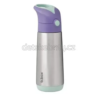 b.box 500103 Termoska na pití s brčkem 500 ml - lilac pop