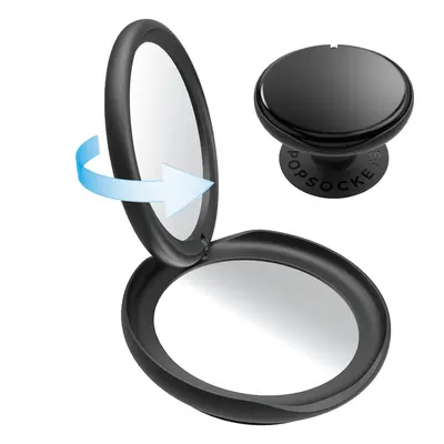 PopSockets PopGrip Gen.2, PopMirror Black, se zrcátkem