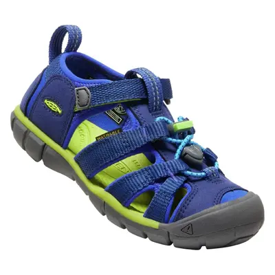 Dětské sandály Keen Seacamp II CNX CHILDREN blue depths/chartreuse