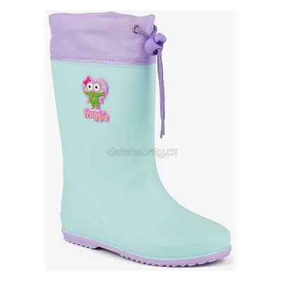 Dětské gumáky Coqui 8558 Lt.Mint/Lt.Lila Hero